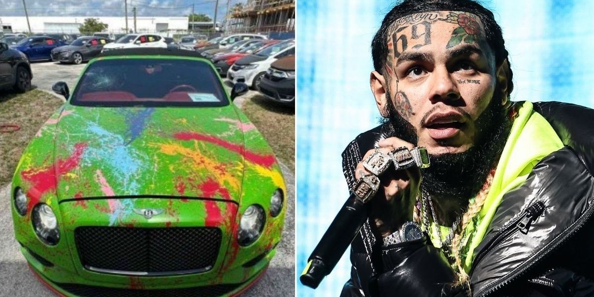 NextImg:Bentley and Lamborghini 'clown cars' sold for £200,000 after seizure from disgraced rapper - 'So ugly!'