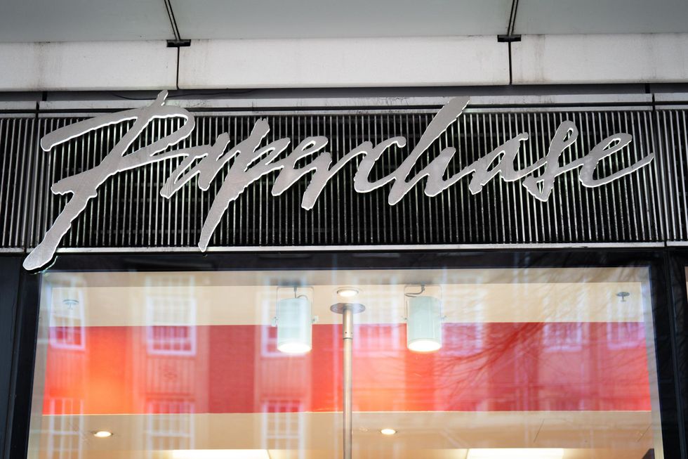 The sign at a branch of Paperchase in Edgware Road, west London, as the stationery retailer has fallen into administration after failing to find any buyers for the business. Picture date: Tuesday January 31, 2023.
