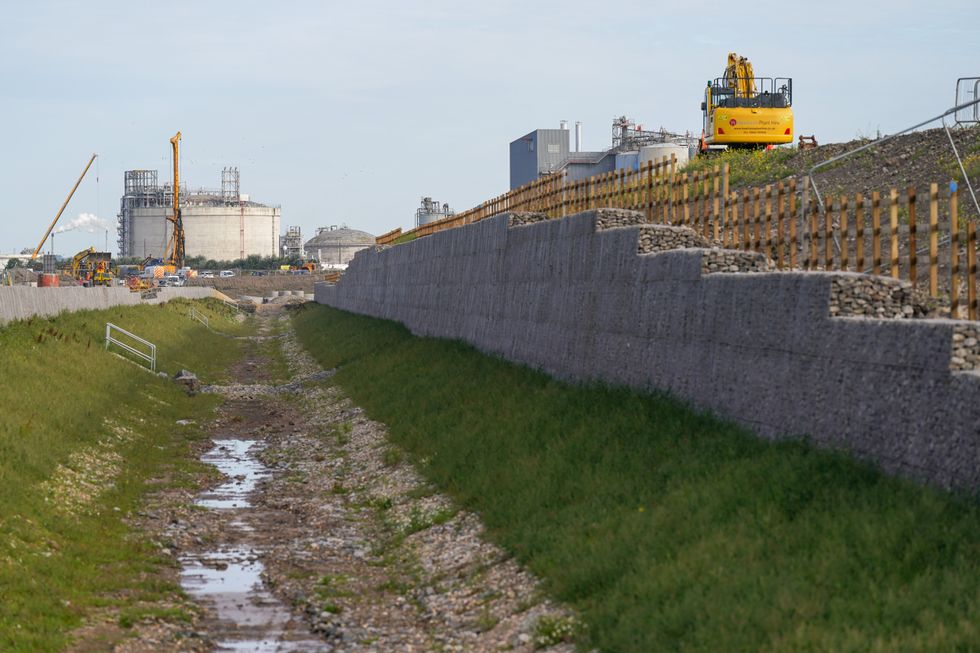 The site is in the North East of England