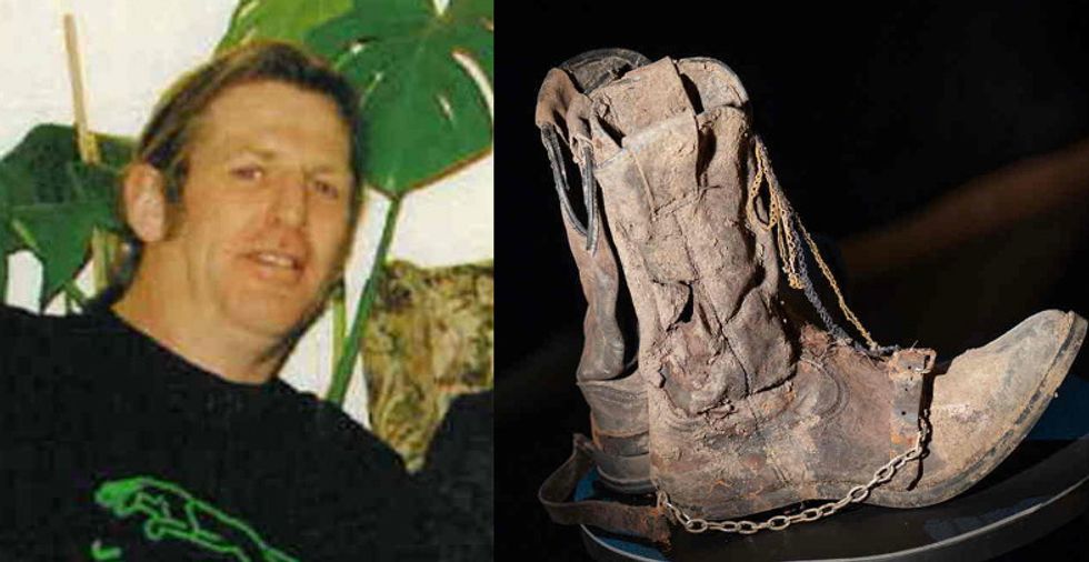 The skeleton of William 'Bill' Long was found alongside a pair of cowboy boots