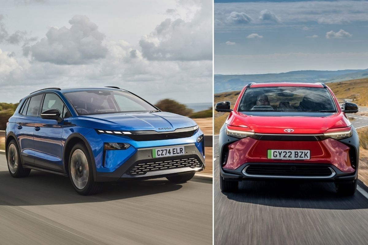 The Skoda Elroq and Toyota bZ4X