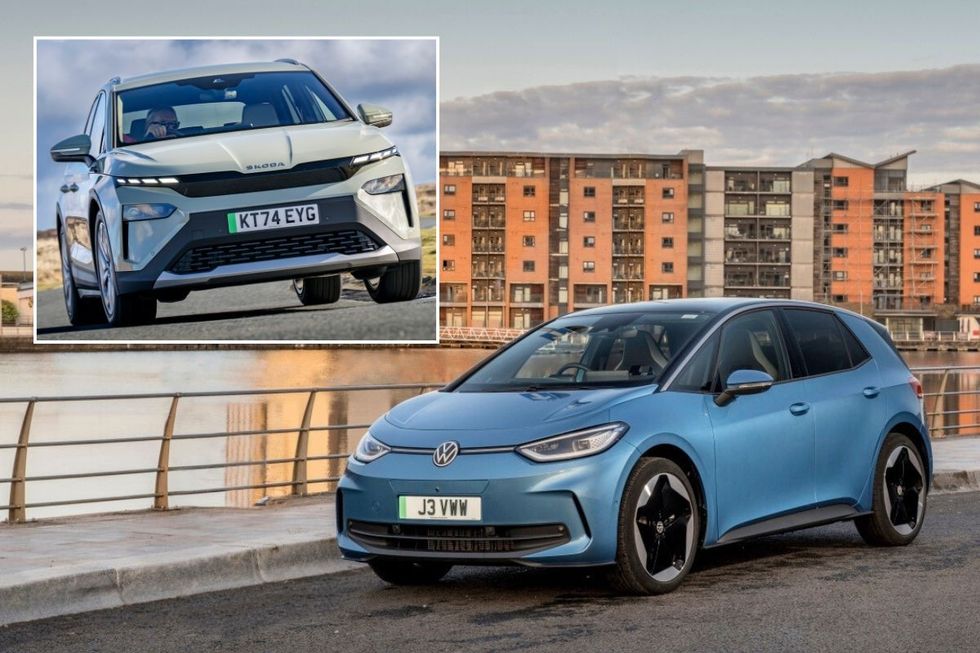 The Skoda Elroq and Volkswagen ID.3