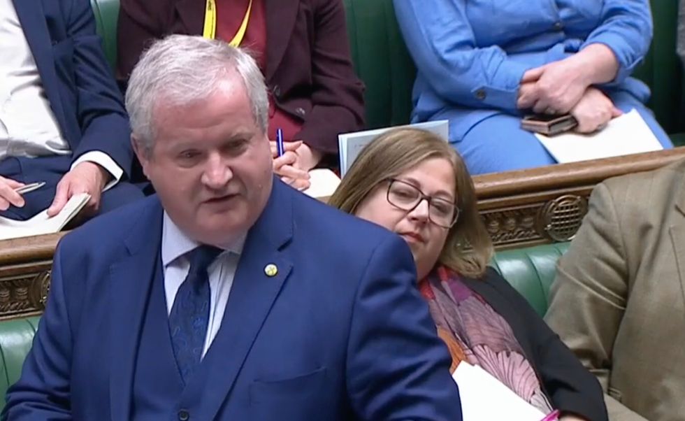 The SNP's Westminster leader Ian Blackford