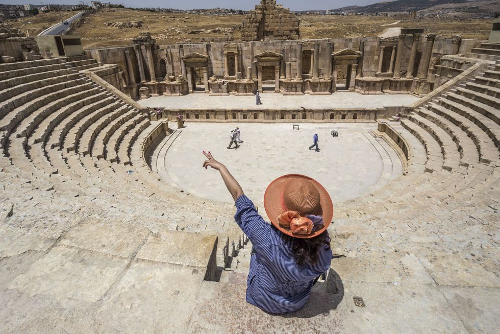 The Southern Amphitheatre at Jerash