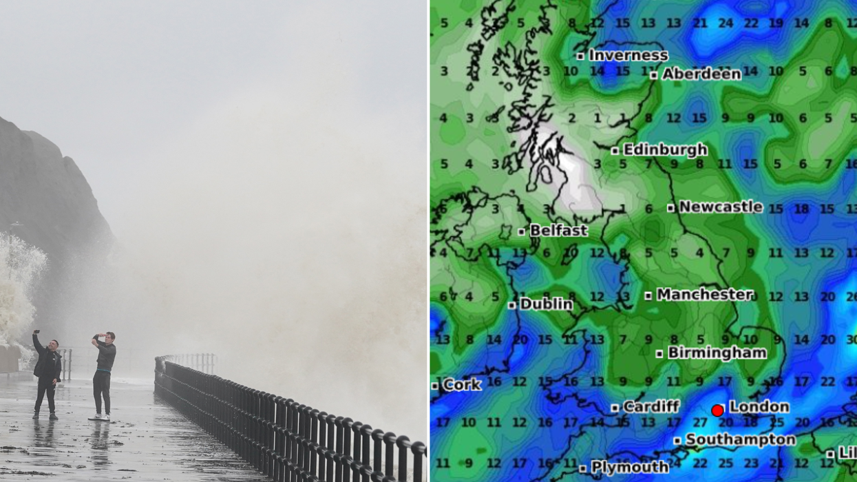 UK weather warning issued: Urgent update from Met Office as torrential storm to spark havoc