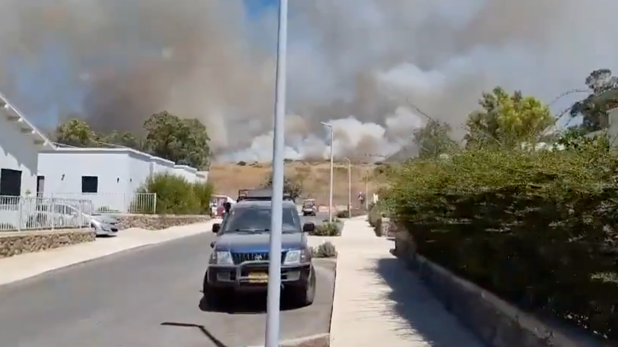 Hezbollah fires 25 rockets and a drone into northern Israel