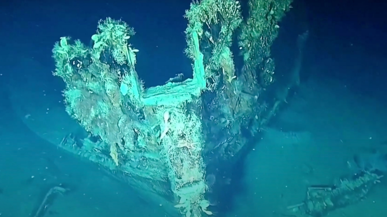 The Spanish Galleon San Jose sunk in 1780