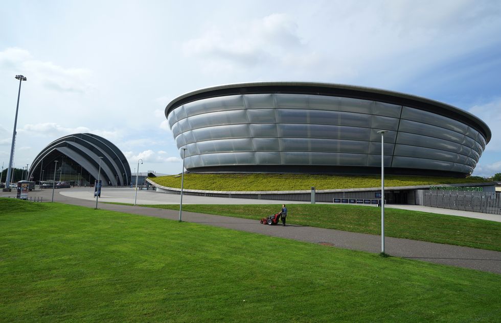 The SSE Hydro and the SEC Armadillo on the Scottish Event Campus in Glasgow, which will be one of the venues for the UN Climate Change Conference of the Parties