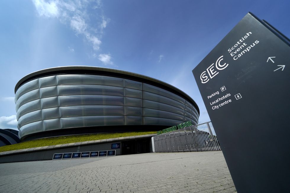 The SSE Hydro in Scotland held last year's COP26 conference.
