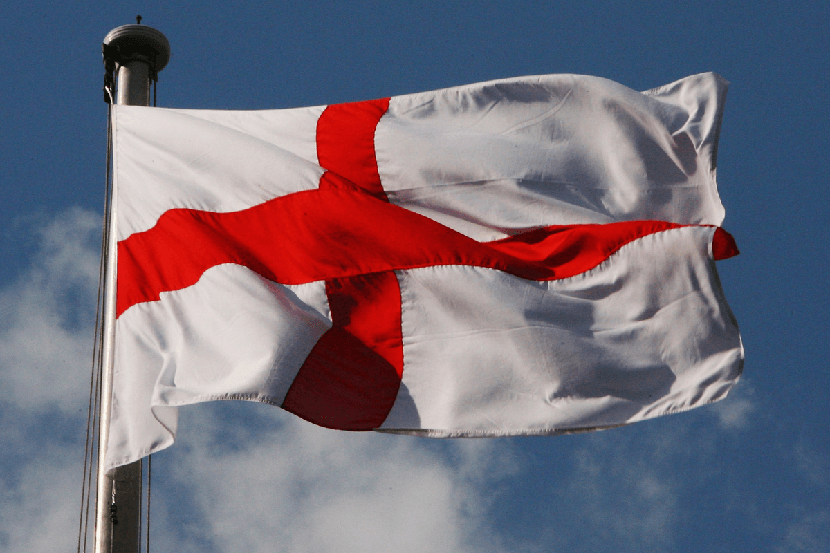 The St George flag