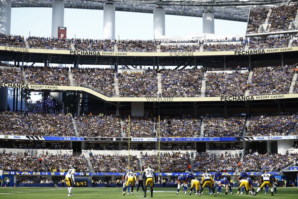 The stadium is the home of the NFL's Los Angeles Rams and Chargers