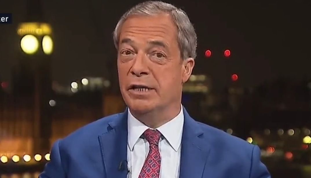 The statement from Mar-a-Lago was exclusively passed to GB News' Nigel Farage