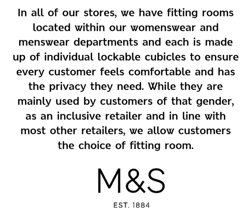Boycott Marks & Spencer trends after supermarket admits it lets customers use either gendered