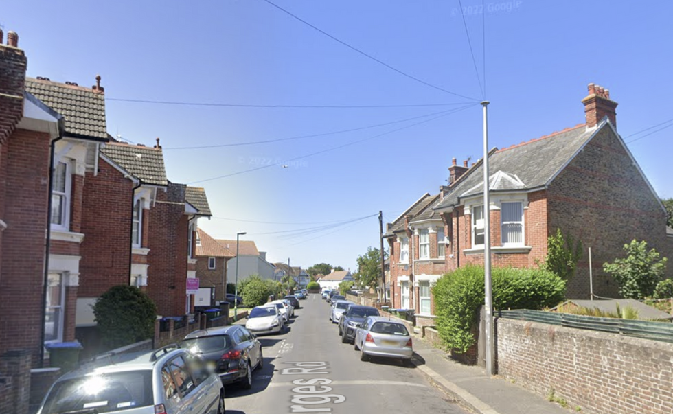 The street in \u200bBognor Regis