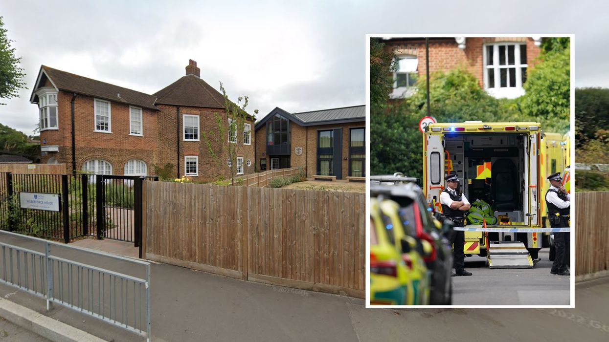 The Study Preparatory School with emergency services inset