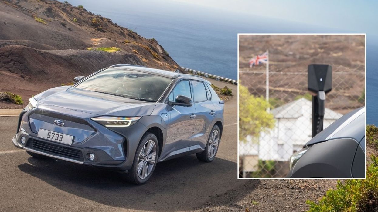 The Subaru Solterra on St Helena and the world's most remote EV charger