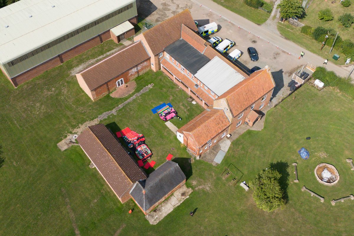 The summer camp in Stathern, Leicestershire