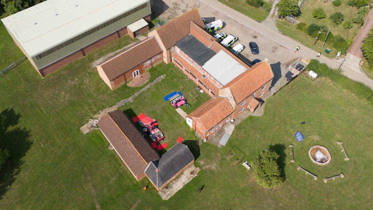 The summer camp in Stathern, Leicestershire