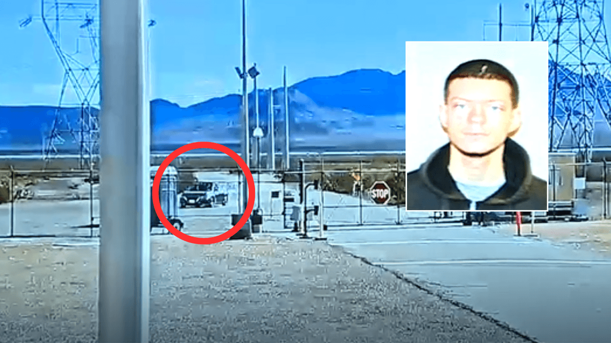 Las Vegas police investigating suspected terror attack after driver rams into power station