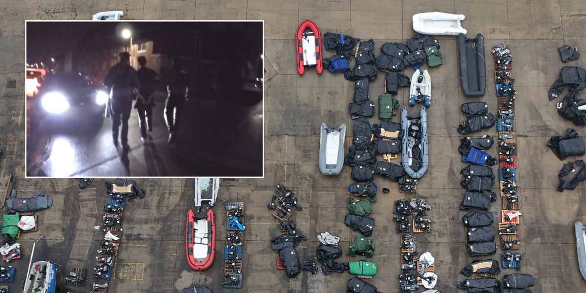 NextImg:Six Afghan small boat smugglers arrested in Britain as UK teams up with Belgium and Italy on major crackdown