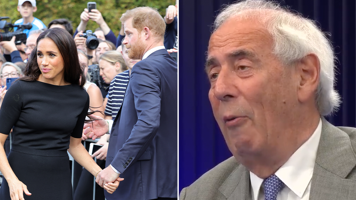 The Sussexes (left) and Tom Bower (right)