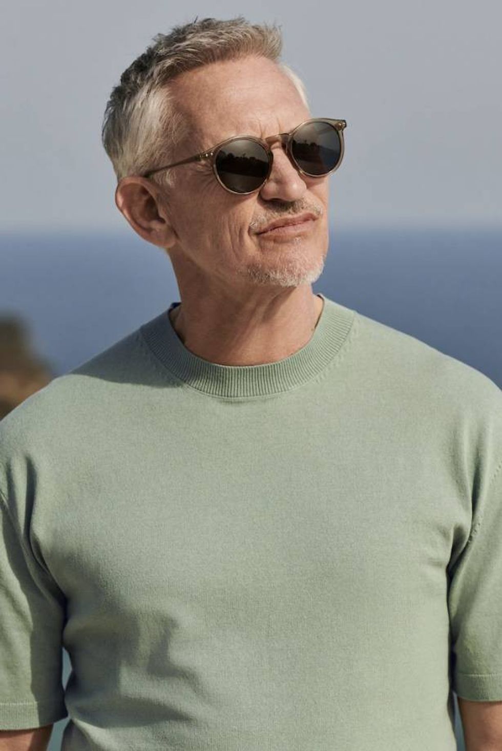 The t-shirt Gary Lineker was wearing retails for \u00a316