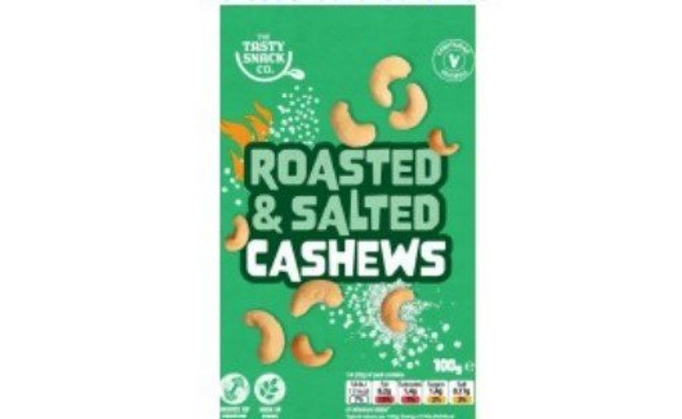 The Tasty Snack Co. Roasted and Salted Cashews