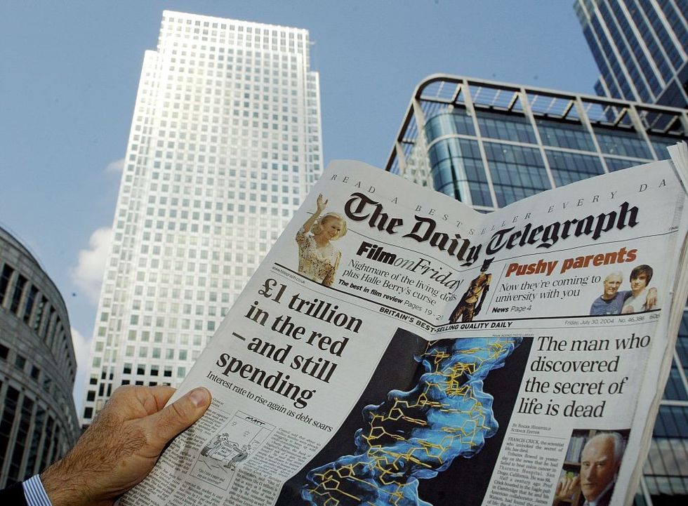 The Telegraph is set to be sold