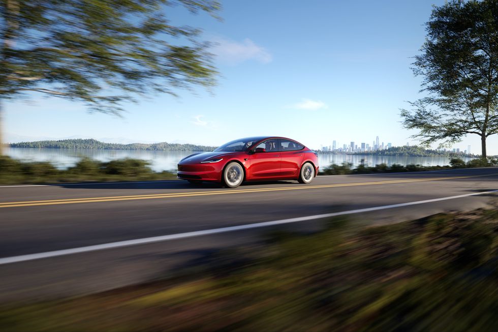 The Tesla Model 3\u200b