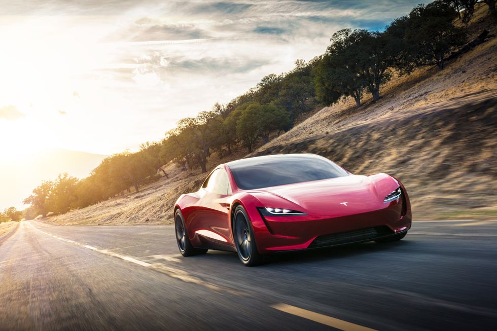 The Tesla Roadster