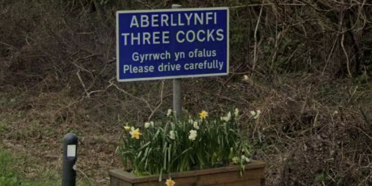 NextImg:Wales news: Cycle bosses mocked for 'taking wokeness too far' after censoring Three Cocks village name