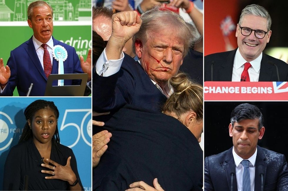 The top 10 biggest political moments of 2024 - from Farage\u2019s return to Trump\u2019s victory