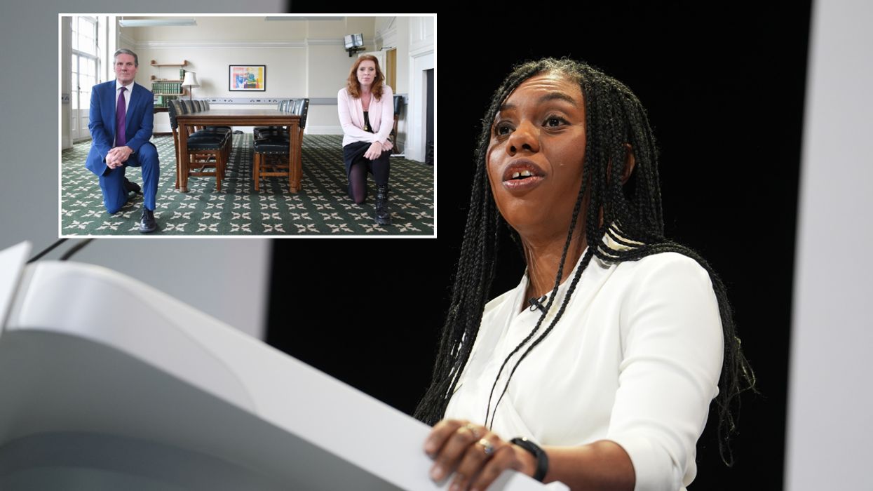 The Tory Party leader took a swipe at Keir Starmer