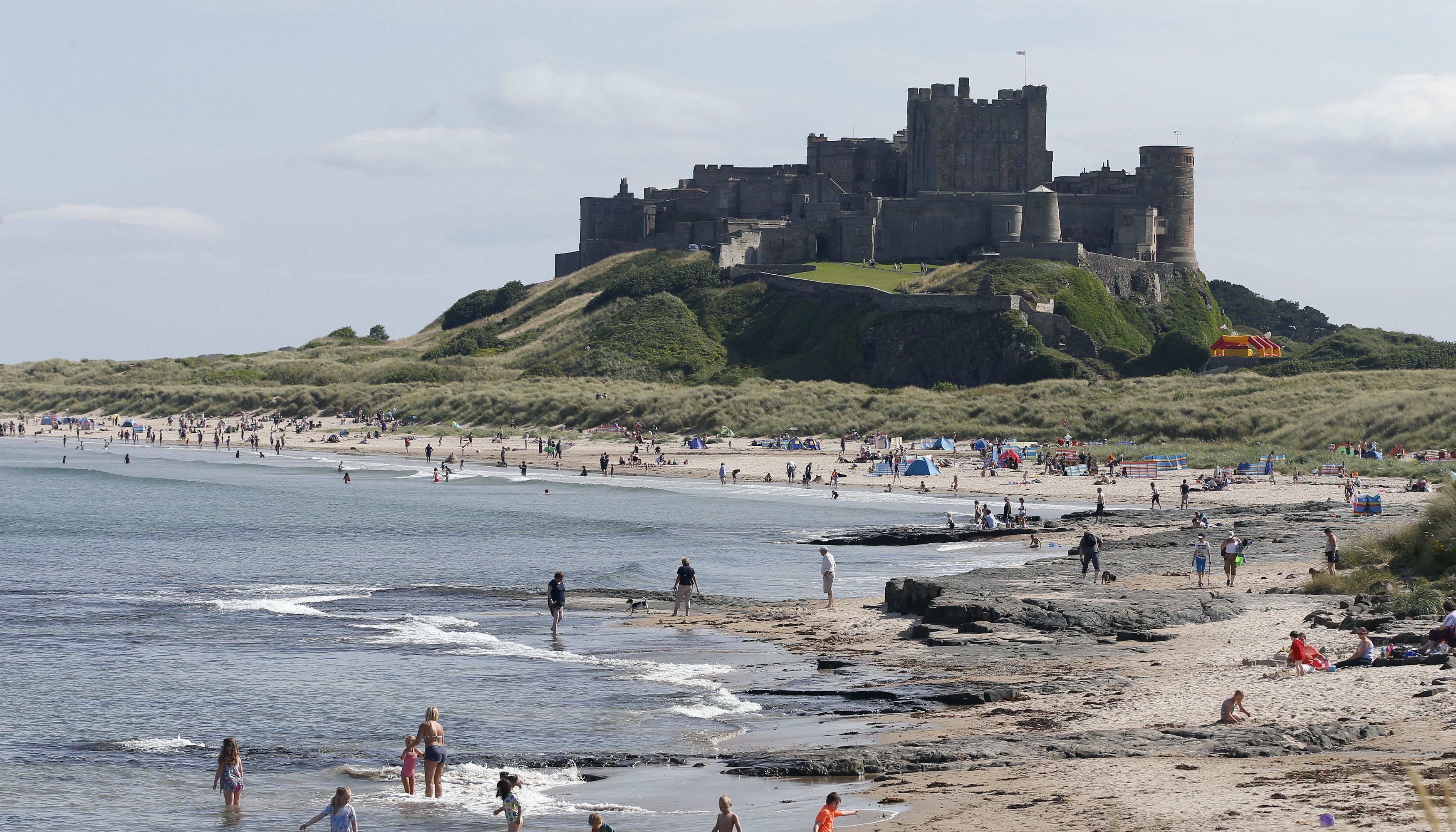 The town\u2019s biggest draw is the Great Orme, a limestone headland which rises to nearly 700ft.