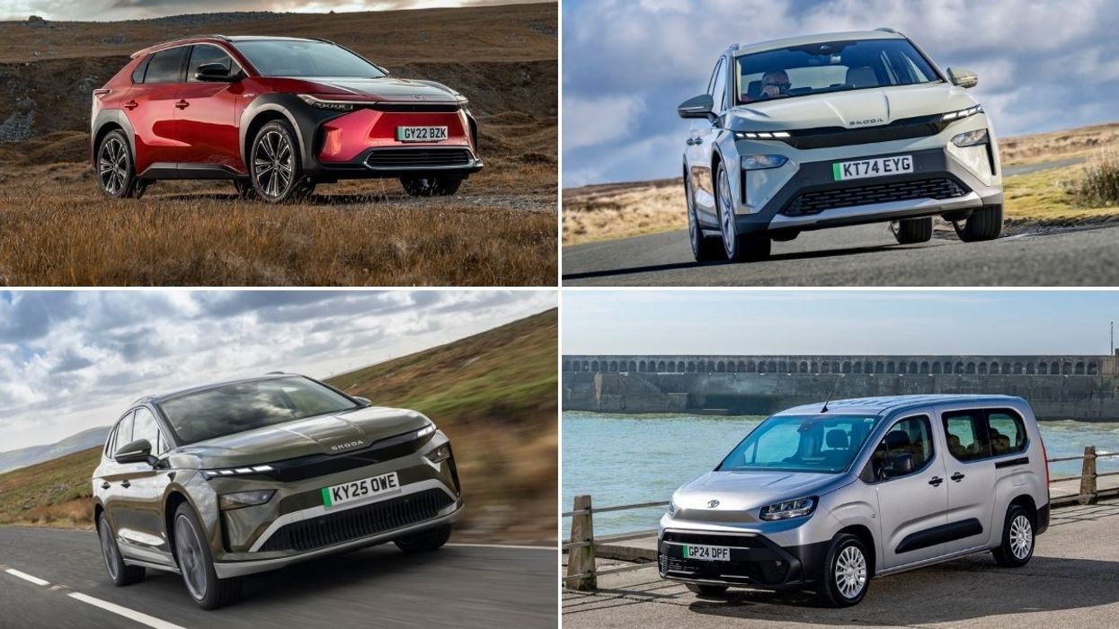 The Toyota bZ4X, Skoda Elroq, Toyota Proace City Verso and the Skoda Enyaq