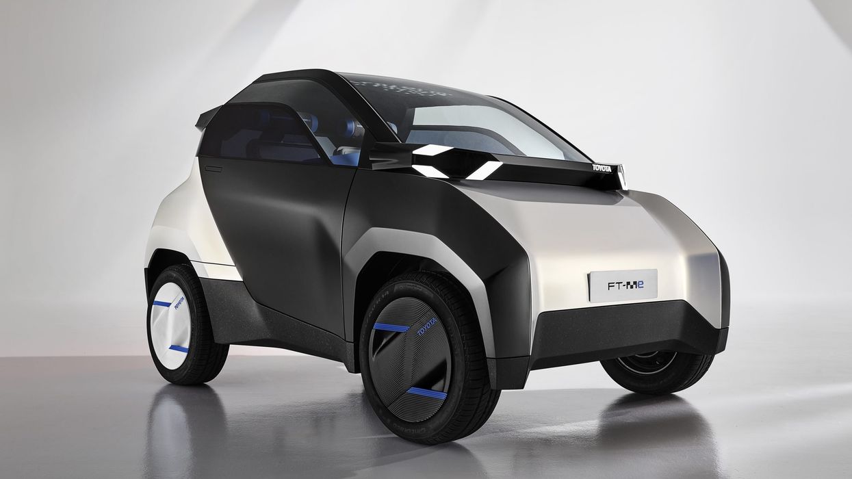 The Toyota FT-Me concept car