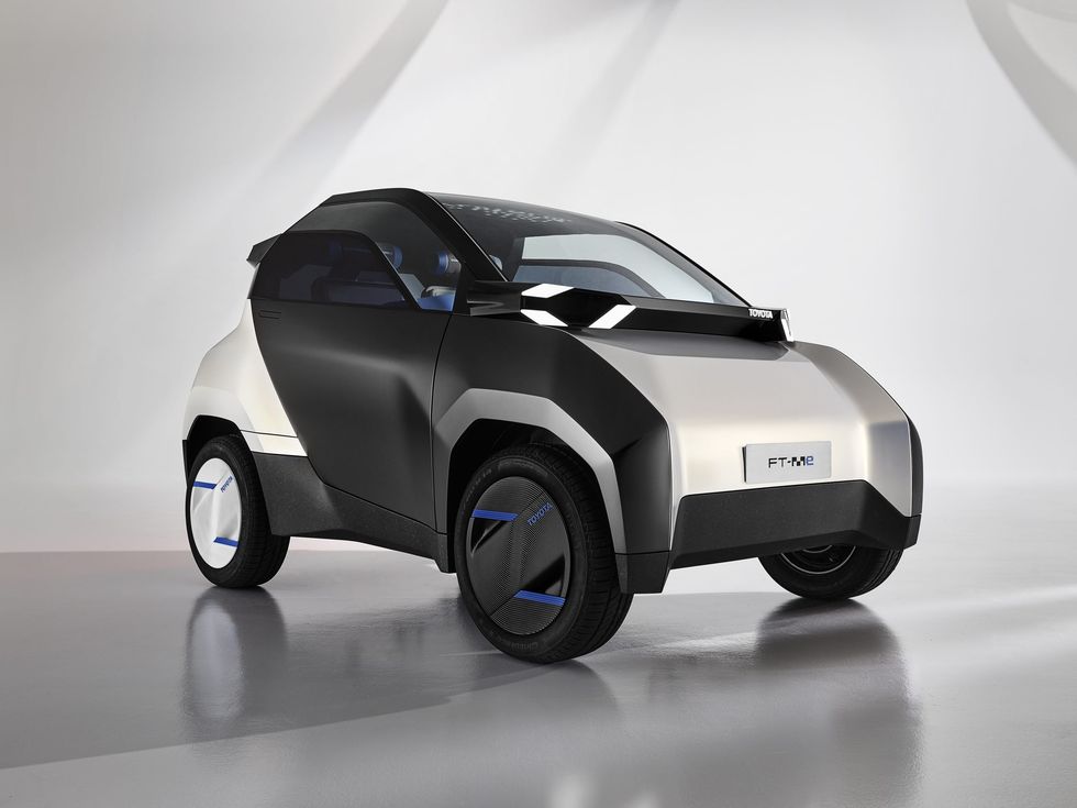 The Toyota FT-Me concept car