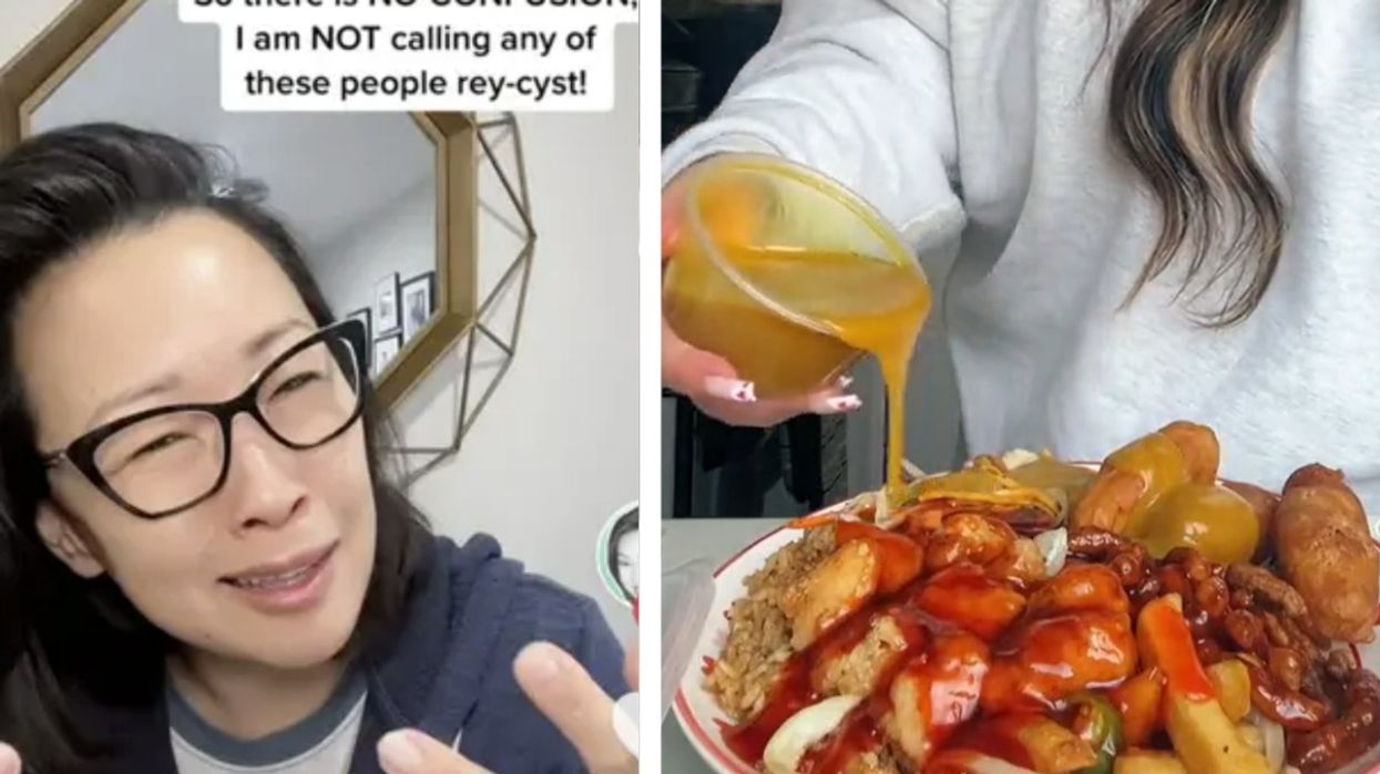 The transatlantic TikTok debate has been trending under the hashtags Chinese and even scran
