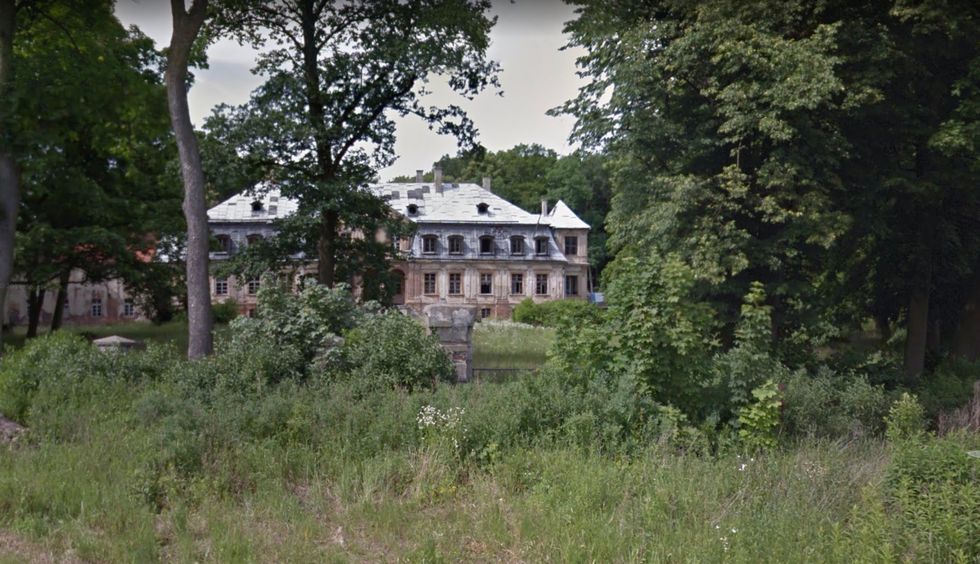 The treasure has been discovered beneath the Minkowskie palace in Poland.