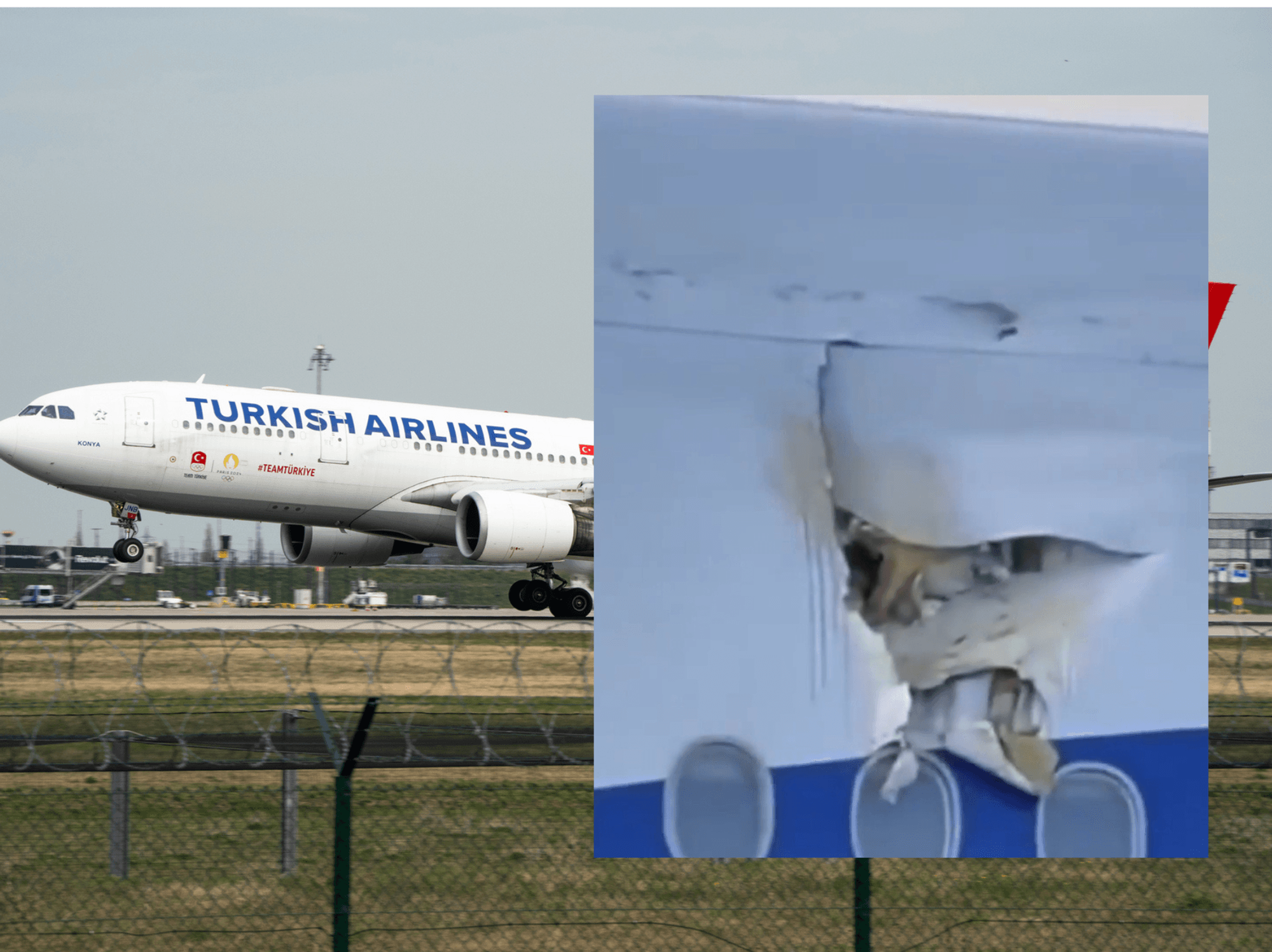 The Turkish Airlines Boeing