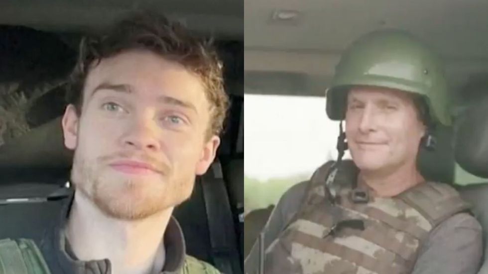 The two Brits went missing on Friday