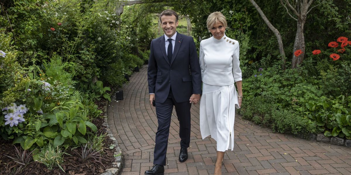 NextImg:Brigitte Macron gives rare interview on falling in love as a teacher with schoolboy Emmanuel