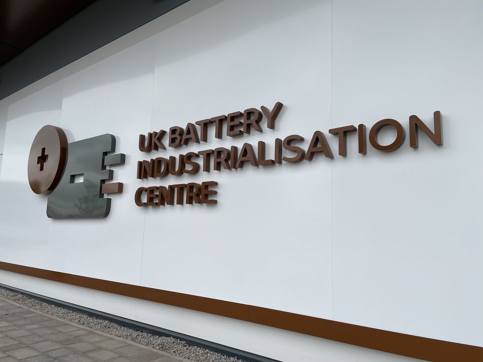 The UK Battery Industrialisation Centre in Coventry where Boris Johnson has laid out his levelling up agenda .