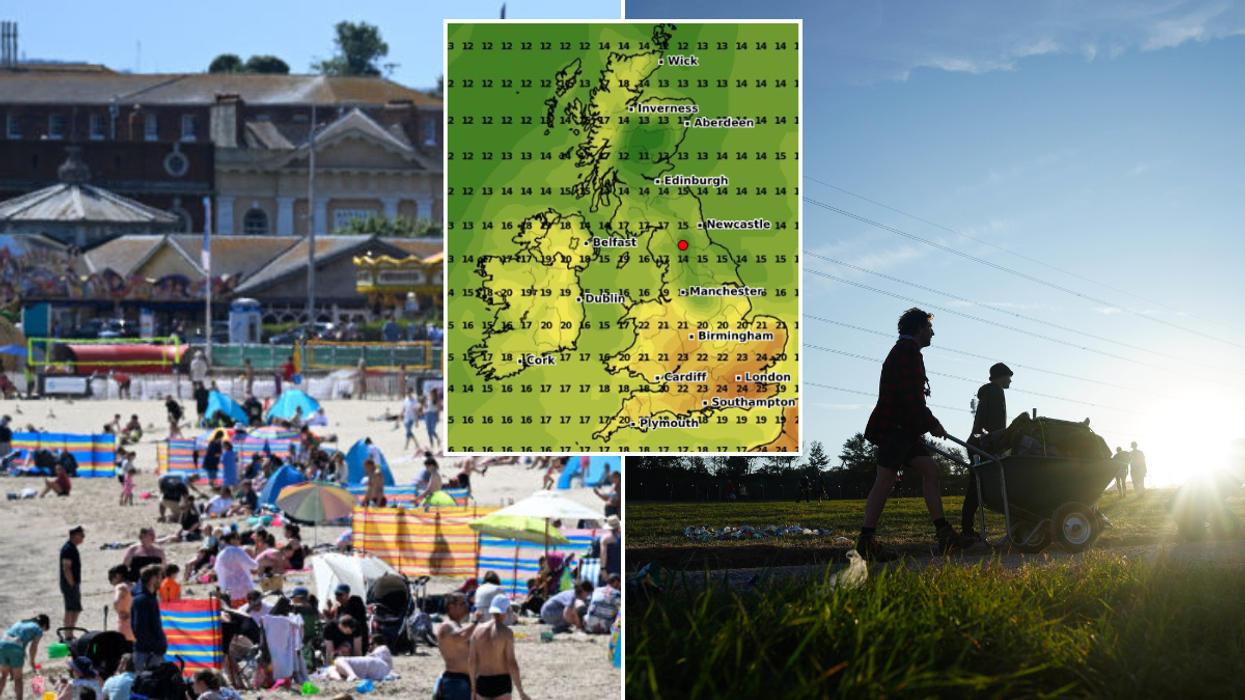 The UK could see some hot weather next week