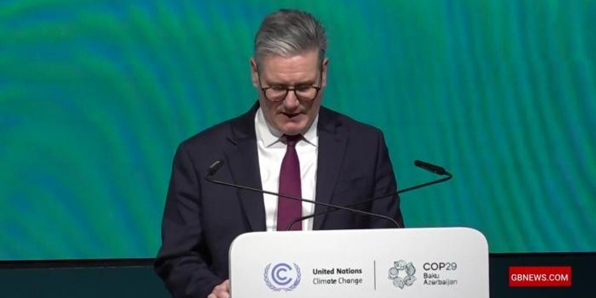 NextImg:Keir Starmer pledges 81% cut to UK emissions by 2035 at Cop29 - WATCH