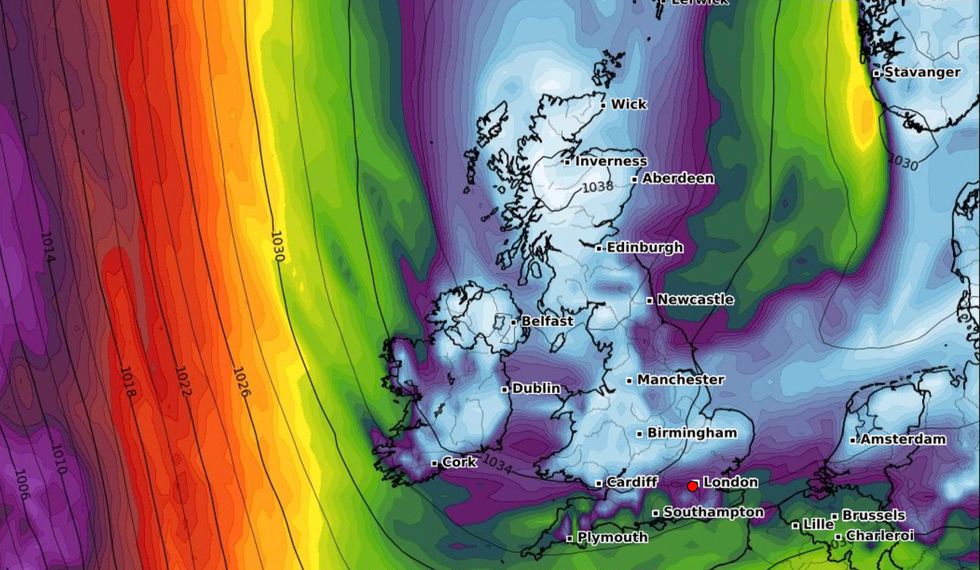 The UK is set to be blanketed in snow next month as temperatures plunge back down into subzero numbers.