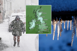 The UK is set to be hit with a cold spell