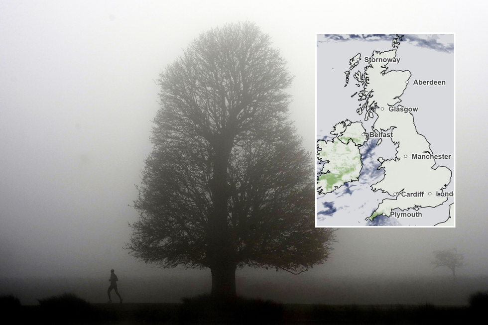 The UK is set to be hit with foggy weather\u200b
