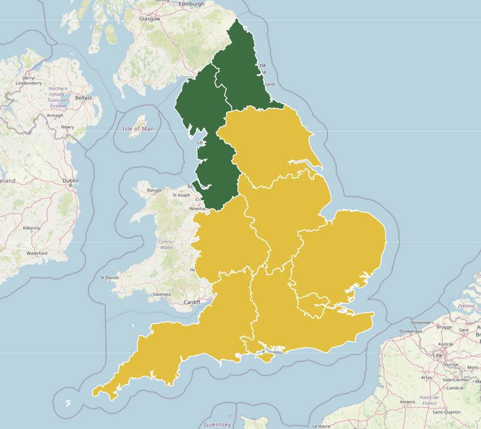 The UKHSA has issued health alerts across England