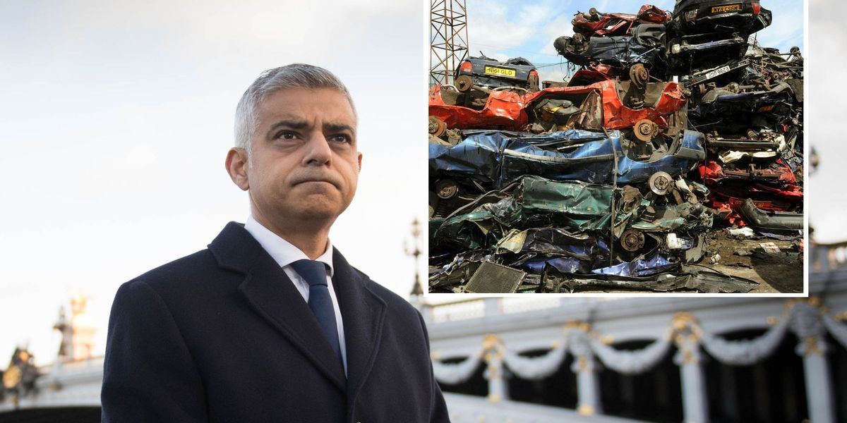 NextImg:Sadiq Khan blocks plans to send cars scrapped under Ulez to Ukraine front line - 'It's absurd!'